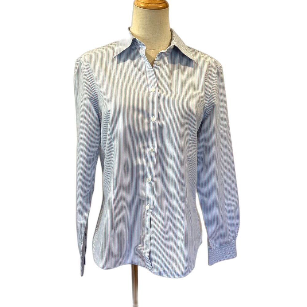 Brooks Brothers Blue Striped Button Down Shirt